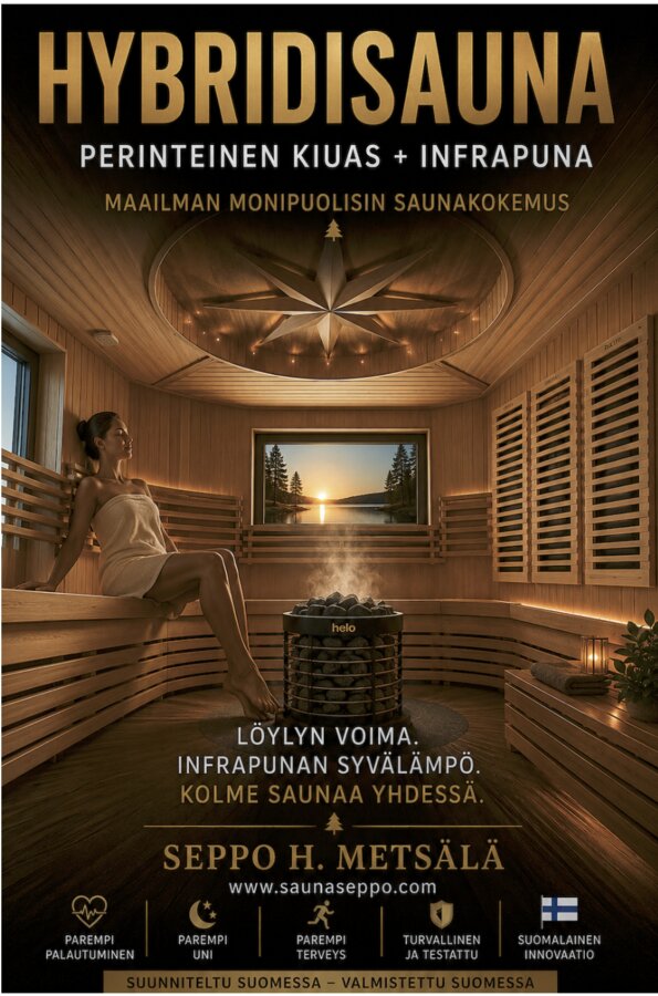 Hybridisauna, Perusteet kirjan kansi